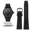 Replacement Canvas Strap fit  for IWC PILOT Watch Band  20mm 21mm 22mm - Image 5