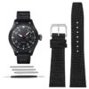 Replacement Canvas Strap fit  for IWC PILOT Watch Band  20mm 21mm 22mm - Image 11