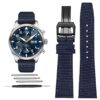 Replacement Canvas Strap fit  for IWC PILOT Watch Band  20mm 21mm 22mm - Image 12