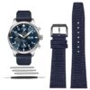 Replacement Canvas Strap fit  for IWC PILOT Watch Band  20mm 21mm 22mm - Image 13