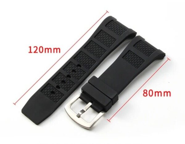 30x16mm Silicone Rubber Strap Band Fit for IWC Iw376505 Iw323601 Engineer Watch