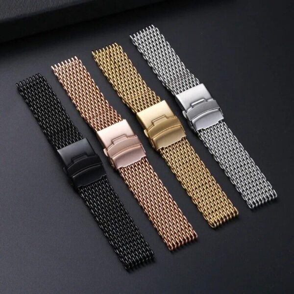 Stainless Steel Milanese Loop Mesh Strap for Omega Tudor Longines Bracelet Watch