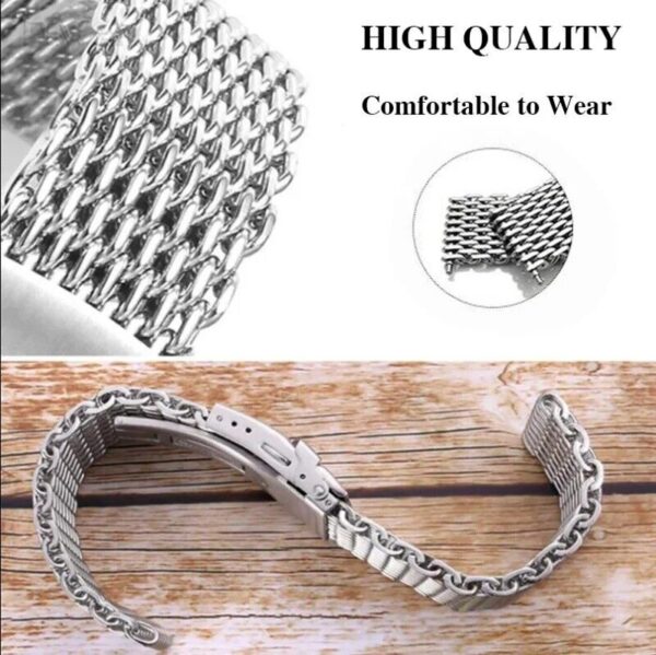 19mm Stainless Steel Watch Bracelet Strap for Tissot 1853 Le Locle T41/T006