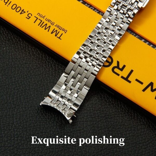 19mm Stainless Steel Watch Bracelet Strap for Tissot 1853 Le Locle T41/T006