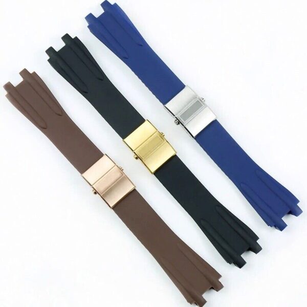 26mm Silicone Rubber Band Strap fit for Ulysse Nardin Marine El Toro Diver Watch