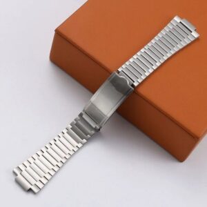 21mm Stainless Steel Bracelet Strap for Omega Hippocampus Series 1970 Watch