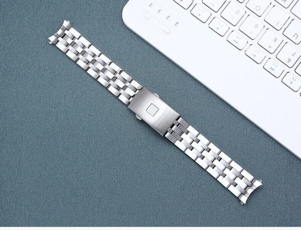 Stainless Steel Watch Bracelet Strap Compatible for Tissot T17 T461 T014 PRC200