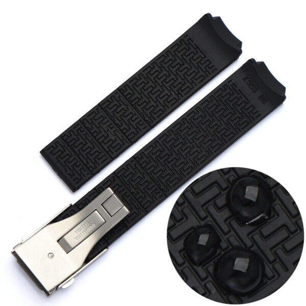 Silicone Rubber Watch Band Strap for Tissot T-TOUCH T013/T047/T048/T033/T04/T091