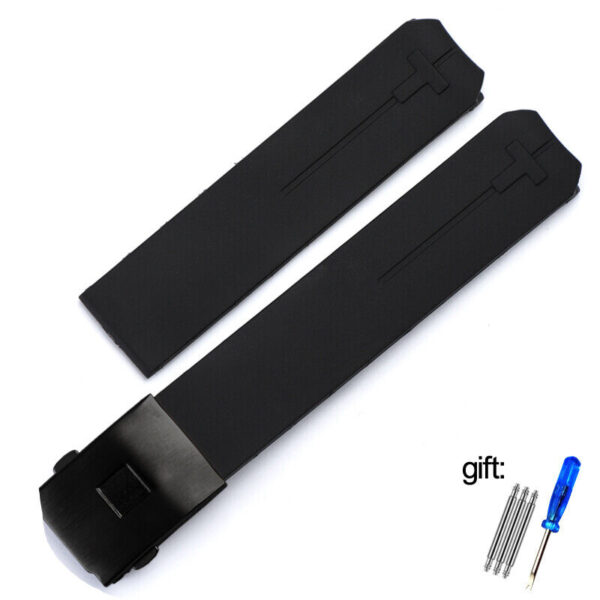 Silicone Rubber Watch Band Strap for Tissot T-TOUCH T013/T047/T048/T033/T04/T091