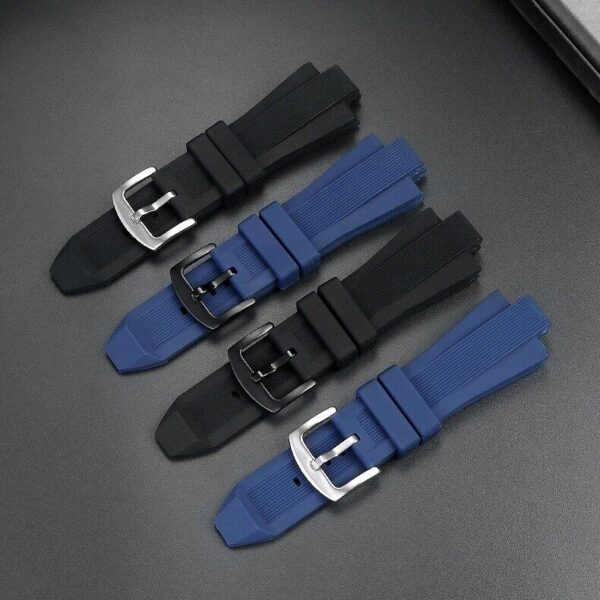 29x13mm Silicone Rubber Watch Band Strap Fit for Michael Kors