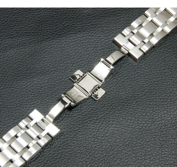 Stainless Steel Watch Bracelet Strap Compatible for Tissot 1853 Couturier/T035