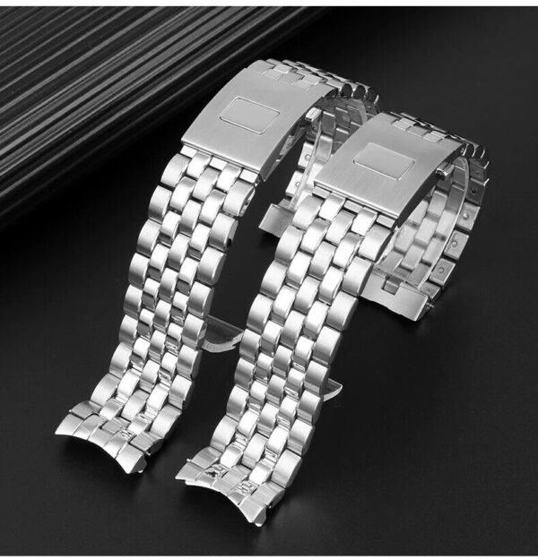 20/21mm Stainless Steel Bracelet Strap for IWC Pilot/Mark 17/18 Watch