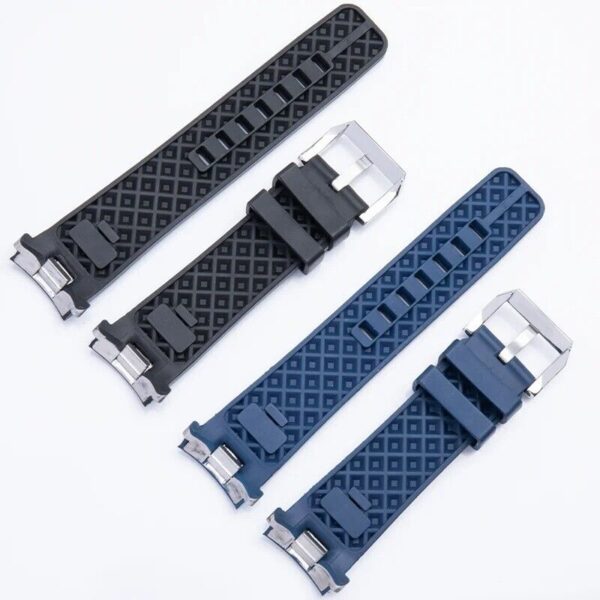 22mm Silicone Rubber Strap Band Fit for IWC Aquatimer Watch Quick-Release System