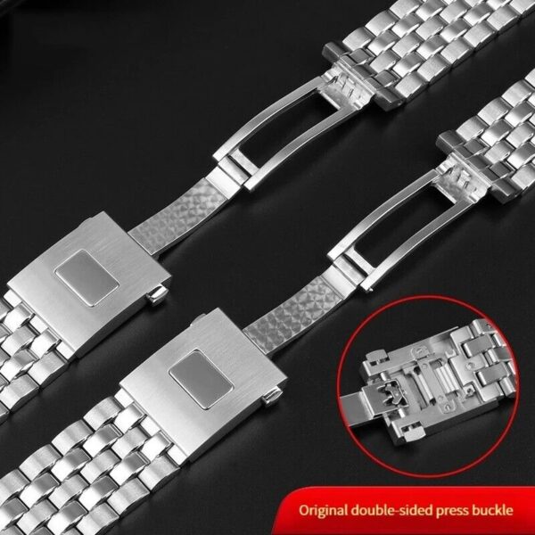 20/21mm Stainless Steel Bracelet Strap for IWC Pilot/Mark 17/18 Watch