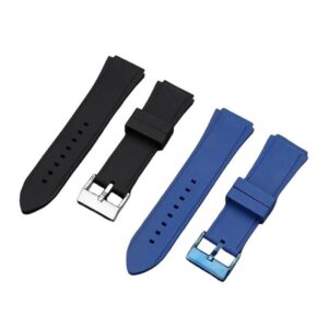 22mm Silicone Rubber Watch Band Strap for Guess W0247G3 W0040G3 W0040G7 Series