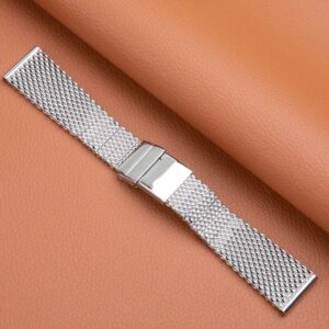 22/24mm Stainless Steel Strap Mesh Bracelet for Breitling Superocean/Heritage