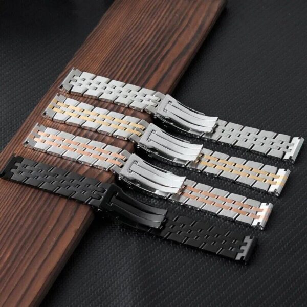 20/22/24mm Stainless Steel Jubilee Strap Bracelet for Breitling Watch