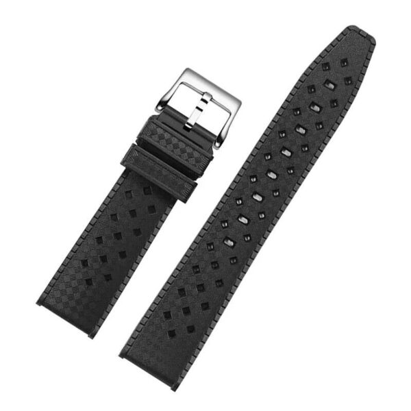 20mm Silicone Rubber Strap Band for Blancpain Fifty Fathoms 5008B Watch