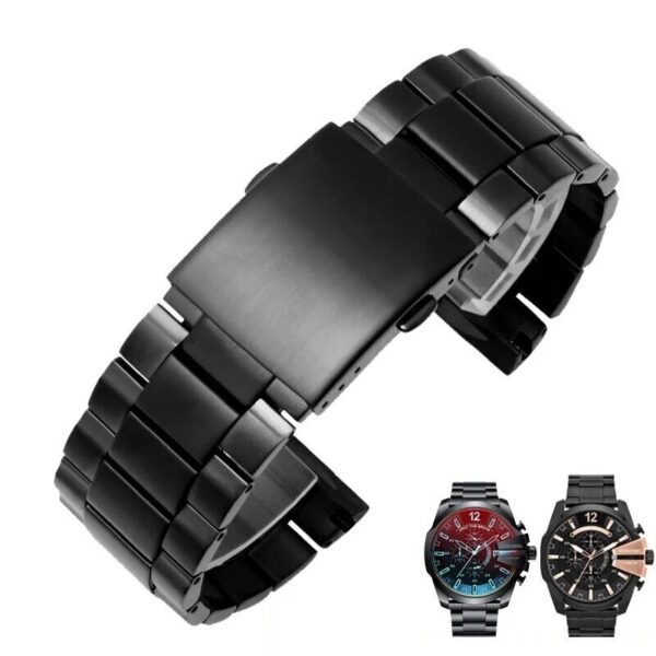 26mm Stainless Steel Strap for Diesel DZ4318 4323 4283 4309 Watch Bracelet