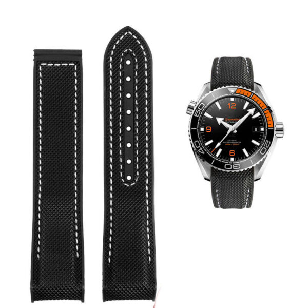 20mm Rubber Strap Replacement Omega Seamaster 300/Speedmaster/Moonswatch