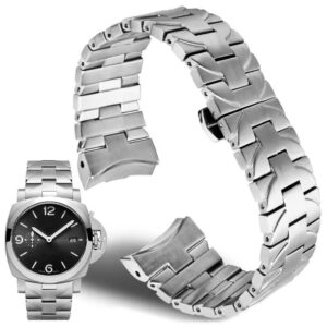 24mm Stainless Steel Bracelet for Panerai PAM441/111/382/01316 Watch Strap