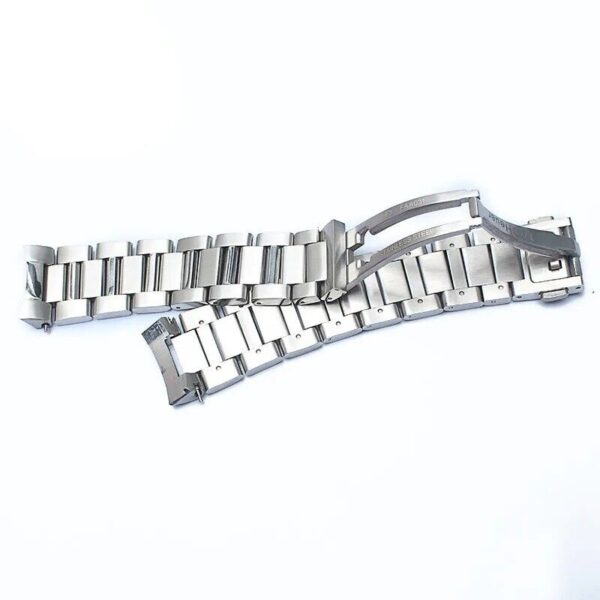 22mm Stainless Steel Bracelet Watch Strap Band Fit For Tag Heuer Watch