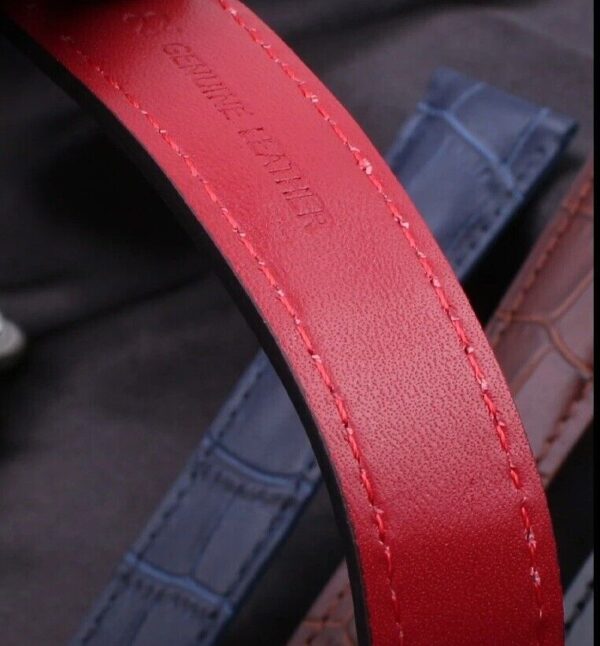 19/20/22mm Genuine Leather Watch Strap Band Fit for TAG Heuer Watch