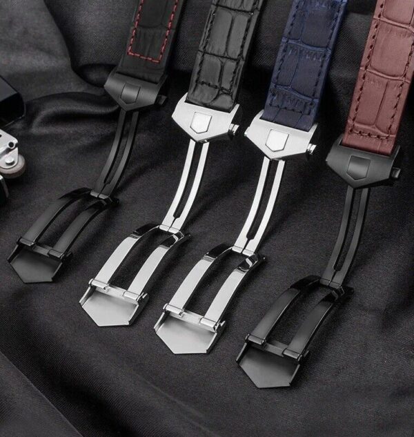 19/20/22mm Genuine Leather Watch Strap Band Fit for TAG Heuer Watch