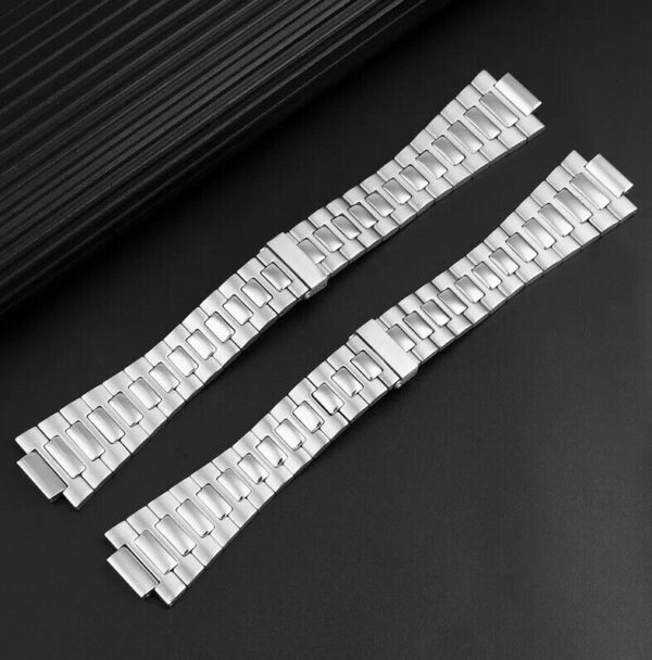 25mm Stainless Steel Bracelet Watch Strap Band Fit For Patek Philippe Nautilus