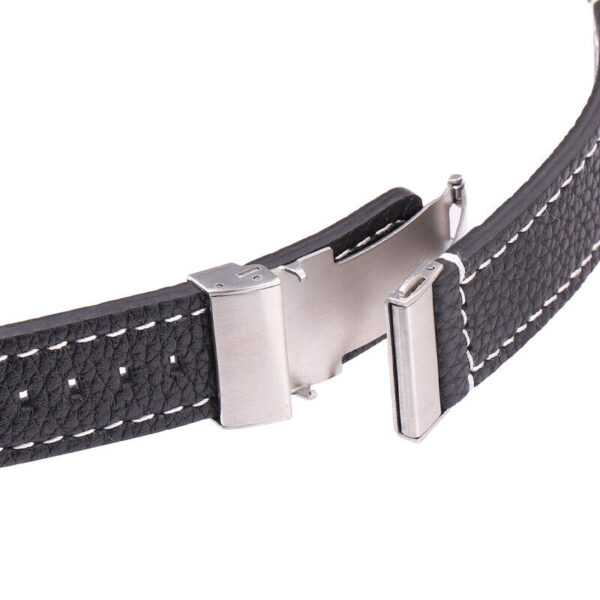 Genuine Cowhide Leather Men’s Watch Strap 18mm 20mm 22mm 24mm Quick Release Band