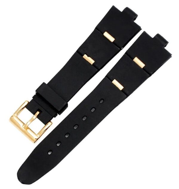 22/24mm Silicone Rubber Band Strap fit for Bvlgari Diagono Watch