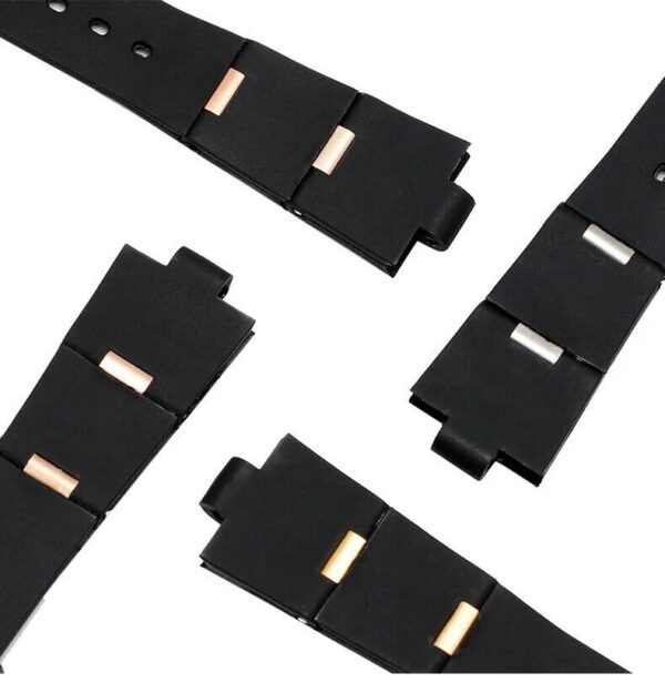 22/24mm Silicone Rubber Band Strap fit for Bvlgari Diagono Watch